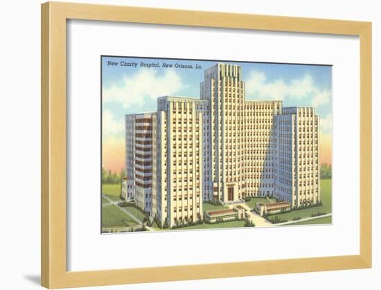 Charity Hospital, New Orleans, Louisiana-null-Framed Art Print