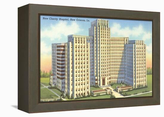 Charity Hospital, New Orleans, Louisiana-null-Framed Stretched Canvas