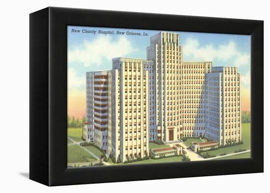 Charity Hospital, New Orleans, Louisiana-null-Framed Stretched Canvas