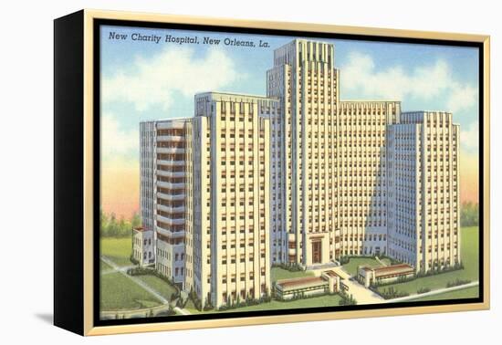 Charity Hospital, New Orleans, Louisiana-null-Framed Stretched Canvas