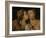 Charity Kissing Peace-Frans Floris-Framed Giclee Print