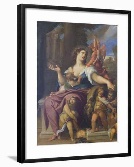 Charity-Lodovico Carracci-Framed Giclee Print