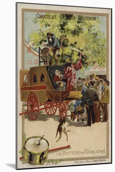 Charlatan's Wagon-null-Mounted Giclee Print