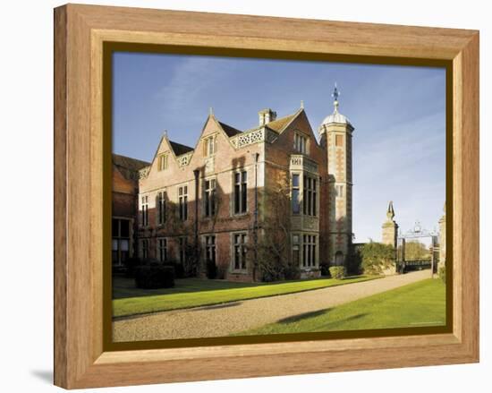 Charlecote Park, a Tudor Mansion, Warwickshire, Midlands, England, United Kingdom-David Hughes-Framed Premier Image Canvas