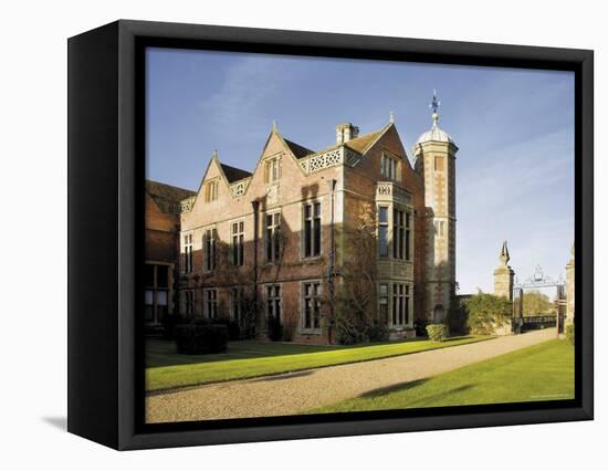 Charlecote Park, a Tudor Mansion, Warwickshire, Midlands, England, United Kingdom-David Hughes-Framed Premier Image Canvas