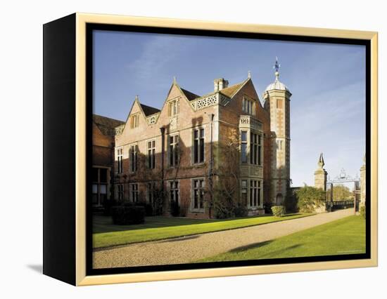 Charlecote Park, a Tudor Mansion, Warwickshire, Midlands, England, United Kingdom-David Hughes-Framed Premier Image Canvas