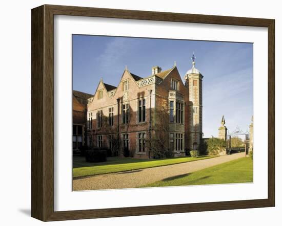 Charlecote Park, a Tudor Mansion, Warwickshire, Midlands, England, United Kingdom-David Hughes-Framed Photographic Print