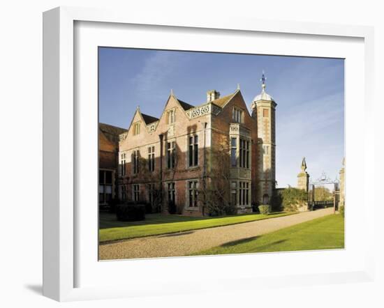 Charlecote Park, a Tudor Mansion, Warwickshire, Midlands, England, United Kingdom-David Hughes-Framed Photographic Print