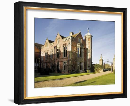 Charlecote Park, a Tudor Mansion, Warwickshire, Midlands, England, United Kingdom-David Hughes-Framed Photographic Print