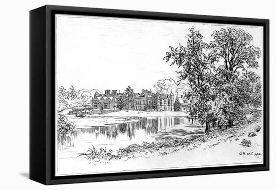 Charlecote Park, Warwickshire, 1885-Edward Hull-Framed Premier Image Canvas