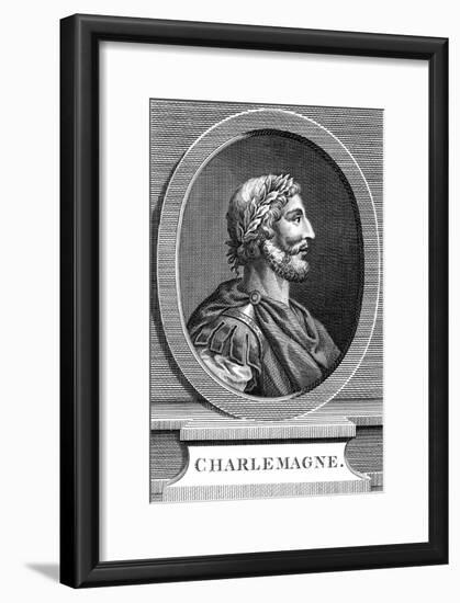 Charlemagne, King of the Franks-null-Framed Giclee Print