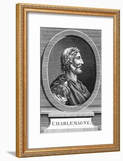 Charlemagne, King of the Franks-null-Framed Giclee Print