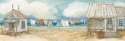 Ocean View Bath I-Charlene Winter Olson-Framed Art Print