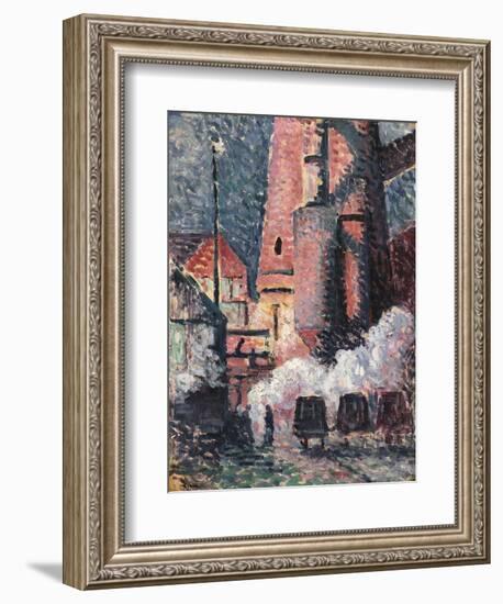 Charleroi, 1896-Maximilien Luce-Framed Giclee Print