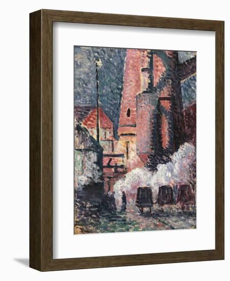 Charleroi, 1896-Maximilien Luce-Framed Giclee Print