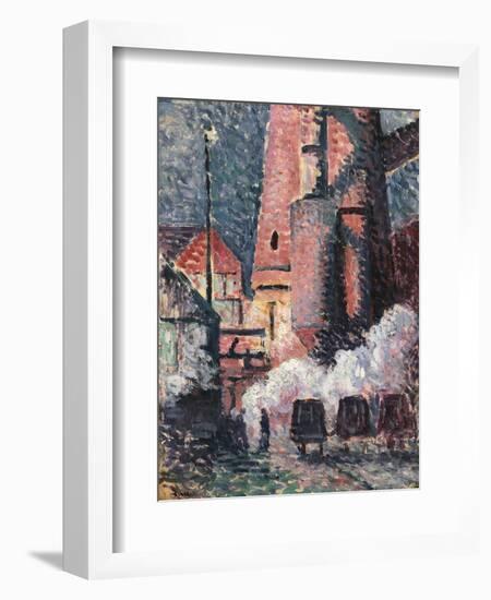 Charleroi, 1896-Maximilien Luce-Framed Giclee Print