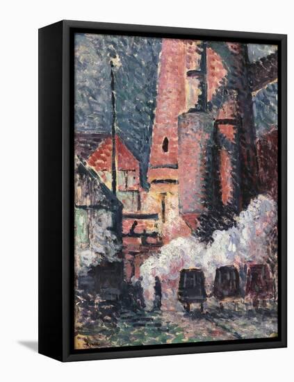 Charleroi, 1896-Maximilien Luce-Framed Premier Image Canvas