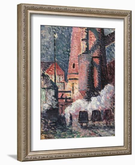 Charleroi, 1896-Maximilien Luce-Framed Giclee Print