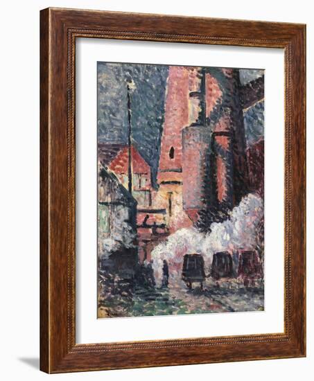 Charleroi, 1896-Maximilien Luce-Framed Giclee Print