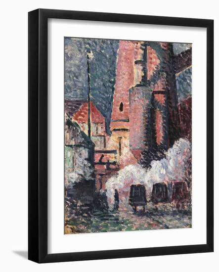 Charleroi, 1896-Maximilien Luce-Framed Giclee Print