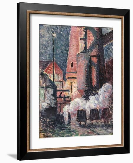 Charleroi, 1896-Maximilien Luce-Framed Giclee Print