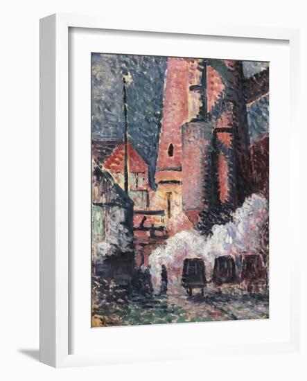 Charleroi, 1896-Maximilien Luce-Framed Giclee Print