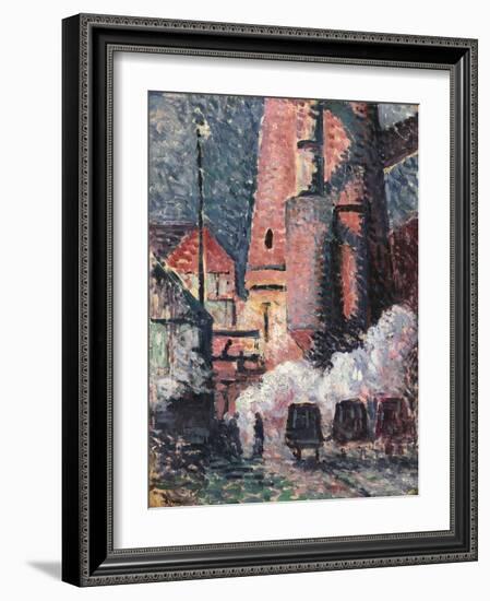 Charleroi, 1896-Maximilien Luce-Framed Giclee Print