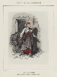 Une Citoyenne, Preposee a La Garde De La Rue De Lille, Faubourg St-Germain-Charles Albert d'Arnoux Bertall-Giclee Print