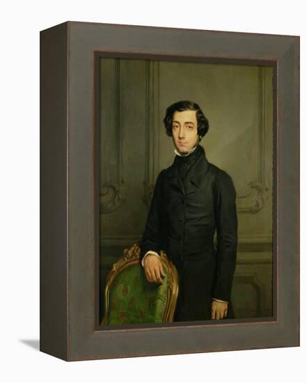 Charles-Alexis-Henri Clerel De Tocqueville (1805-59) 1850-Theodore Chasseriau-Framed Premier Image Canvas