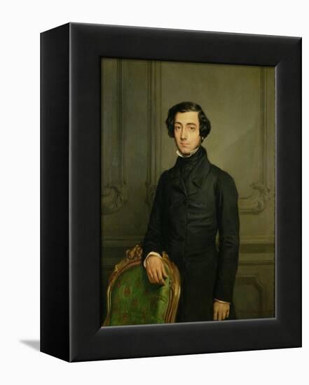 Charles-Alexis-Henri Clerel De Tocqueville (1805-59) 1850-Theodore Chasseriau-Framed Premier Image Canvas