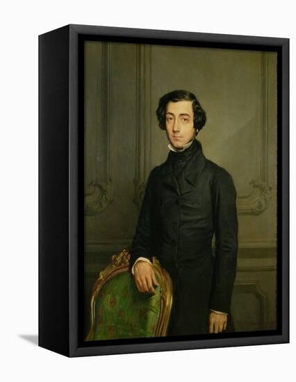 Charles-Alexis-Henri Clerel De Tocqueville (1805-59) 1850-Theodore Chasseriau-Framed Premier Image Canvas