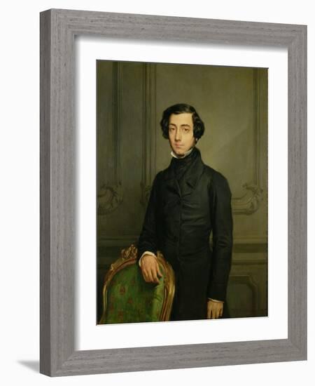 Charles-Alexis-Henri Clerel De Tocqueville (1805-59) 1850-Theodore Chasseriau-Framed Giclee Print