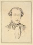Portrait of Sir John Everett Millais, 1850 (Graphite with Watercolour on Discoloured Cream Paper)-Charles Alston Collins-Giclee Print