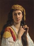 The Seamstress, Late 19th or Early 20th Century-Charles Amable Lenoir-Framed Giclee Print