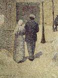 Couple dans la rue-Charles Angrand-Giclee Print