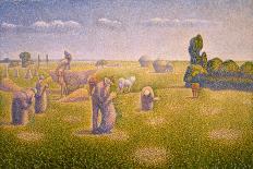 The Harvest, 1890-Charles Angrand-Giclee Print