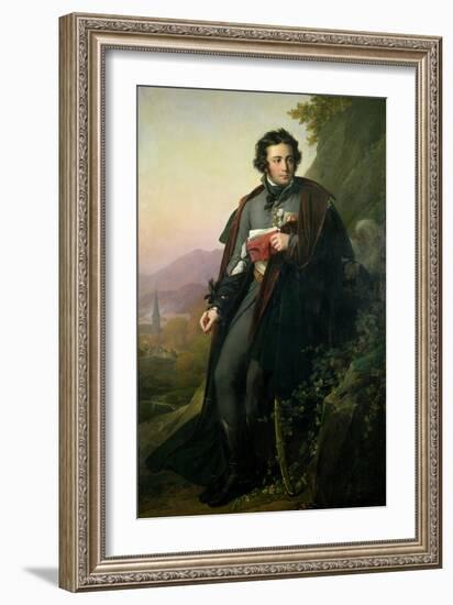 Charles-Artus de Bonchamps 1824-Anne-Louis Girodet de Roussy-Trioson-Framed Giclee Print