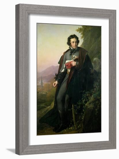 Charles-Artus de Bonchamps 1824-Anne-Louis Girodet de Roussy-Trioson-Framed Giclee Print