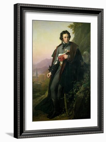 Charles-Artus de Bonchamps 1824-Anne-Louis Girodet de Roussy-Trioson-Framed Giclee Print