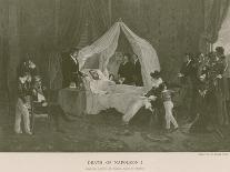 Death of Napoleon I-Charles Auguste Steuben-Giclee Print