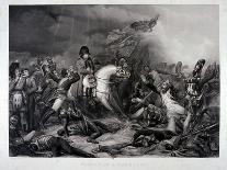 Napoleon at Waterloo, by Jean Pierre Marie Jazet (1788-1871), C.1870 (Mezzotint)-Charles Auguste Steuben-Giclee Print