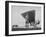 Charles Augustus Lindbergh American Aviator with His Ryan Monoplane the Spirit of St. Louis-null-Framed Photographic Print