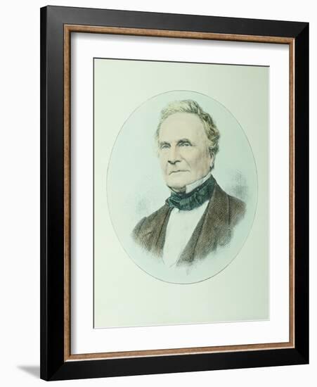 Charles Babbage-Dr. Jeremy Burgess-Framed Photographic Print