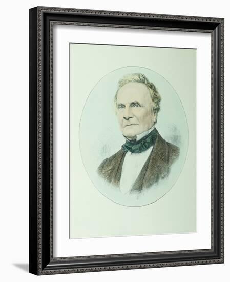 Charles Babbage-Dr. Jeremy Burgess-Framed Photographic Print