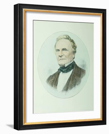 Charles Babbage-Dr. Jeremy Burgess-Framed Photographic Print