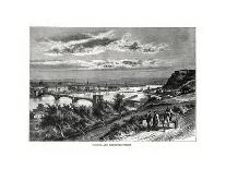 Koblenz and Festung Ehrenbreitstein, Germany, 1879-Charles Barbant-Giclee Print