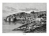 The Rocks of Inkerman, Crimea, Ukraine, 19th Century-Charles Barbant-Giclee Print