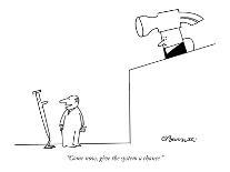 "The bidding will start at eleven million dollars." - New Yorker Cartoon-Charles Barsotti-Premium Giclee Print