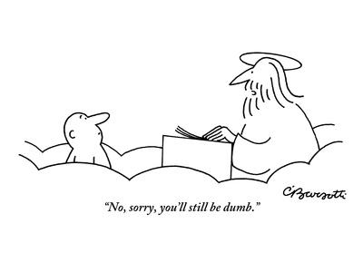 Charles Barsotti Heaven New Yorker Cartoons Wall Art: Prints, Paintings & Posters Charles Barsotti Heaven New Yorker Cartoons Wall Art: Prints, Paintings & Posters