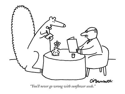 Charles Barsotti Squirrel New Yorker Cartoons Wall Art: Prints, Paintings & Posters Charles Barsotti Squirrel New Yorker Cartoons Wall Art: Prints, Paintings & Posters